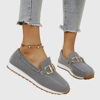 Women's Comfort Loafers | Slip On Mesh - back