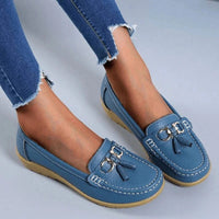 Women's Comfort Loafers | Tassel Slip On - hero