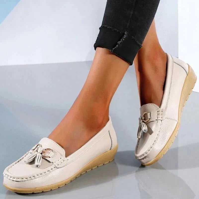 Women's Comfort Loafers | Tassel Slip On - view