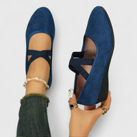 Women's Comfort Shoes | Cross Strap - front