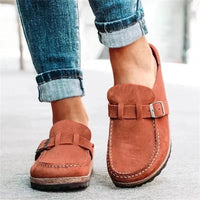 Women's Comfort Slip-Ons | Buckle Strap - hero