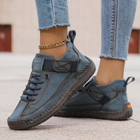 Women's Cushioned Comfort Sneakers | High Top - close-up