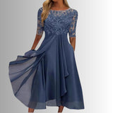 Women's Elegant Lace Dress | Midi