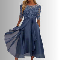 Women's Elegant Lace Dress | Midi - hero