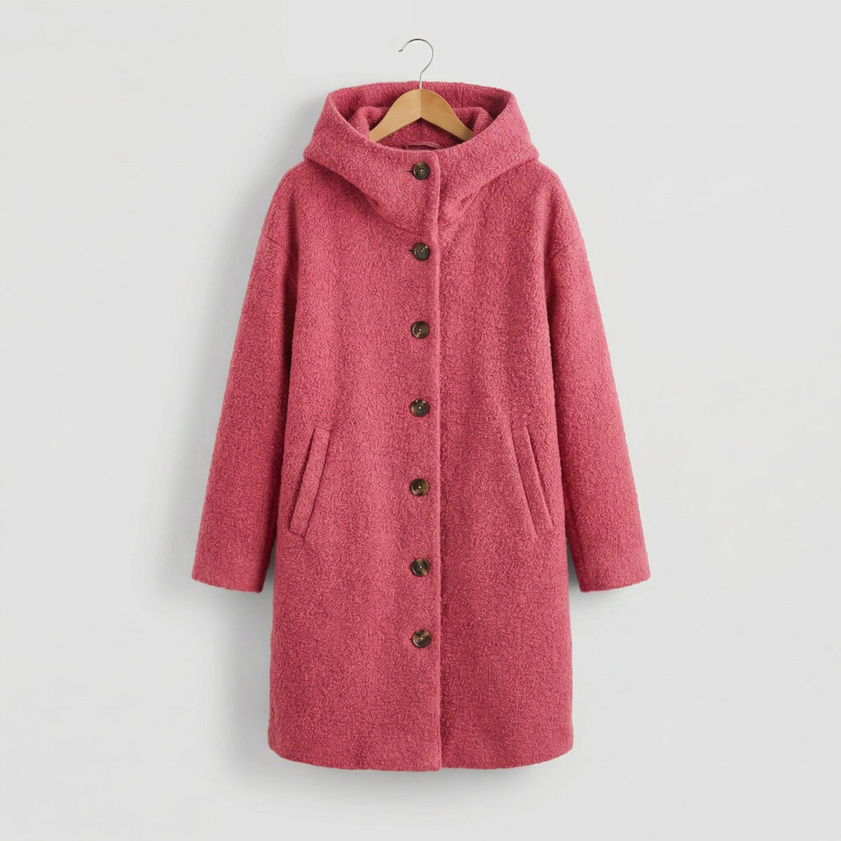 Women's Hooded Cocoon Coat | Relaxed Fit Padded Warmth Hero