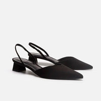 Women's Kitten Heel Slingbacks | Pointed Toe Slim Heel Hero