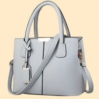 Women's Leather Shoulder Bag | Structured Winged Panel Design Detail