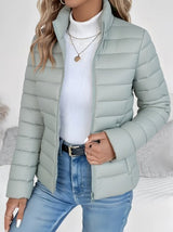 Women's Lightweight Quilted Jacket | Tailored Spring Fit