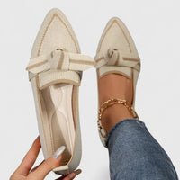 Women's Loafers | Pointed Toe - detail