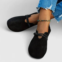 Women's Loafers | Round Toe Slip On - front