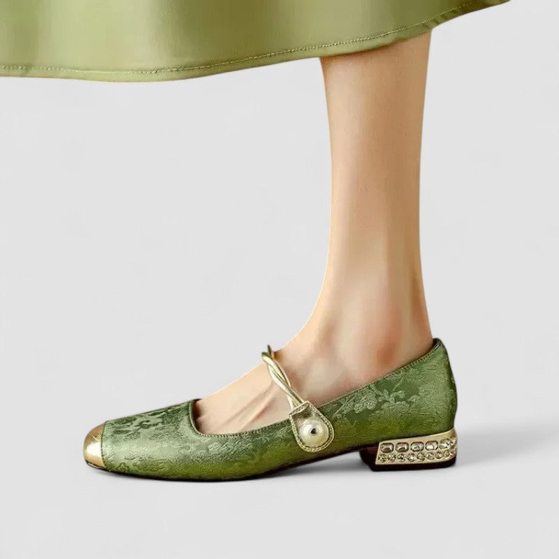 Women's Mary Jane Shoes | Low Heel - front