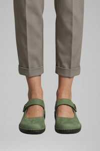 Women's Orthopaedic Mary Jane Flats | Strap Closure Everyday Detail