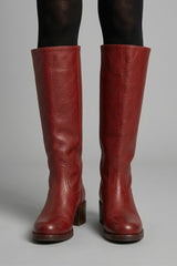Women's Orthopaedic Mid-Calf Boots | Pull On Block Heel
