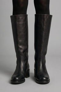 Women's Orthopaedic Mid-Calf Boots | Pull On Block Heel Lifestyle