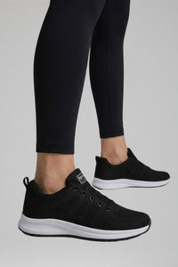 Women's Orthopaedic Walking Shoes | Eyelet Tie Chunky Cushioned Sole Side