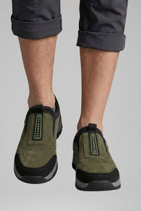 Women's Orthopedic Slip-On Walking Shoes | Padded Collar Rugged Sole Angle