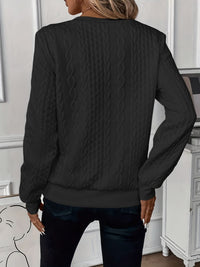 Women's Quarter Zip Knit Sweater | Soft Relaxed Fit View 12