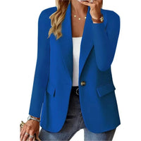 Women's Smart Casual Blazer Jacket | Slim Fit Everyday Back