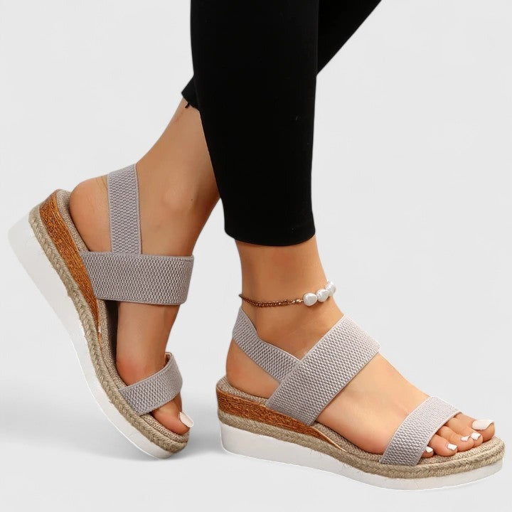 Women's Wedge Comfort Sandals | Espadrille - detail