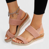 Women's Wedge Comfort Sandals | Espadrille - front