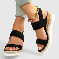 Women's Wedge Comfort Sandals | Espadrille - lifestyle
