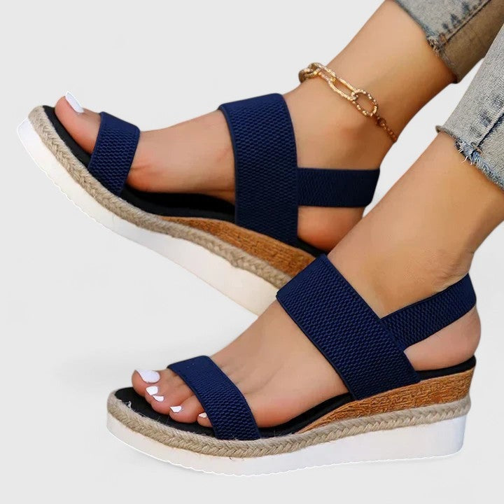 Women's Wedge Comfort Sandals | Espadrille - look