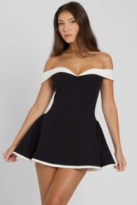 Women's Backless Mini Dress - detail