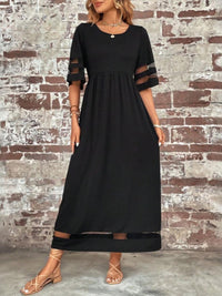 Women's Chic Tummy Flatering | Maxi Dress - lifestyle