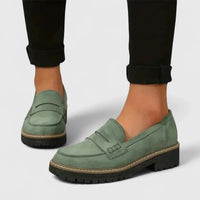 Women's Comfort Penny Loafers | Lug Sole - detail