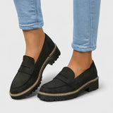 Women's Orthopaedic Penny Loafers | Lug Sole