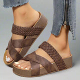 Women's Orthopaedic Sandals | Cross Strap Braided