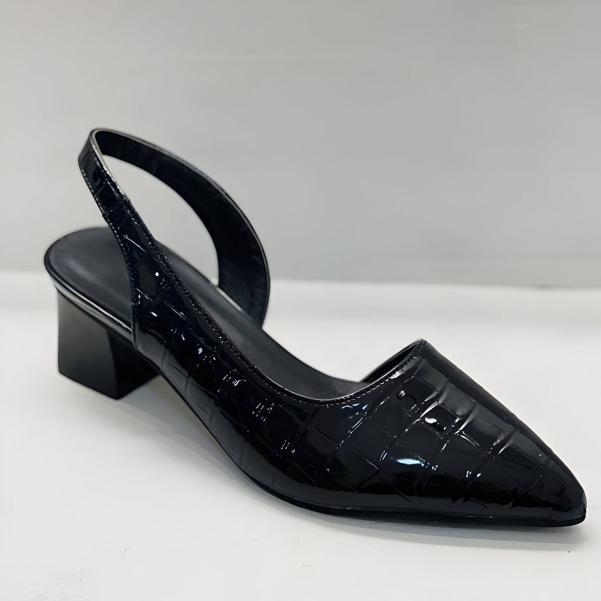 Women's Comfortable Heels | Pointed Toe - side