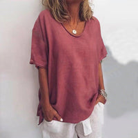 Women's Comfortable Loose Blouse - lifestyle