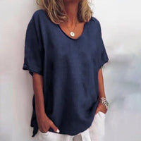 Women's Comfortable Loose Blouse - side