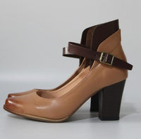 Women's Elegant Ankle Strap Heel Sandals - back