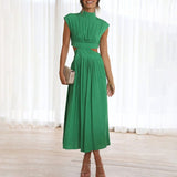Women's Elegant Cut-Out Midi Dress