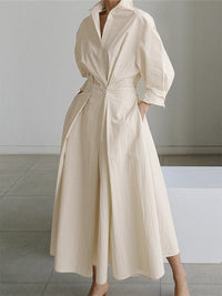 Women's Elegant Long Sleeve | Maxi Dress - hero