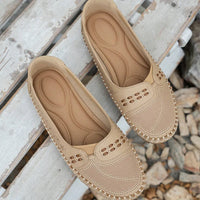 Women's Loafers | Perforated Slip On - close-up