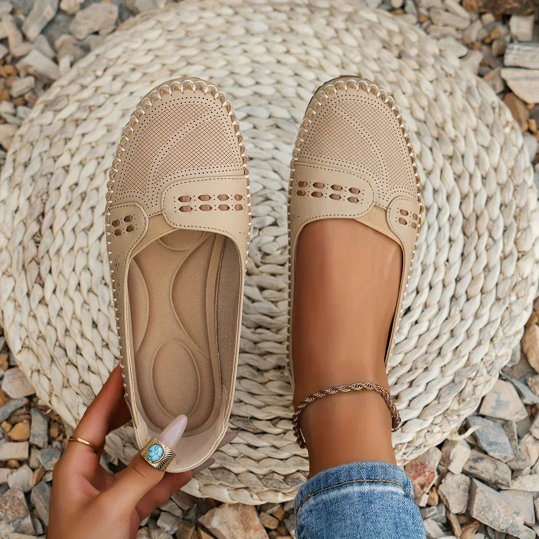 Women's Loafers | Perforated Slip On - hero