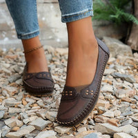 Women's Loafers | Perforated Slip On - look