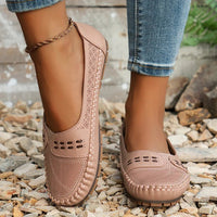 Women's Loafers | Perforated Slip On - look