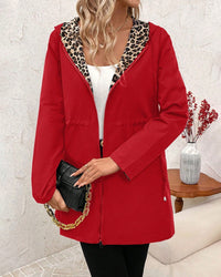 Women's Reversible Hooded Coat - look