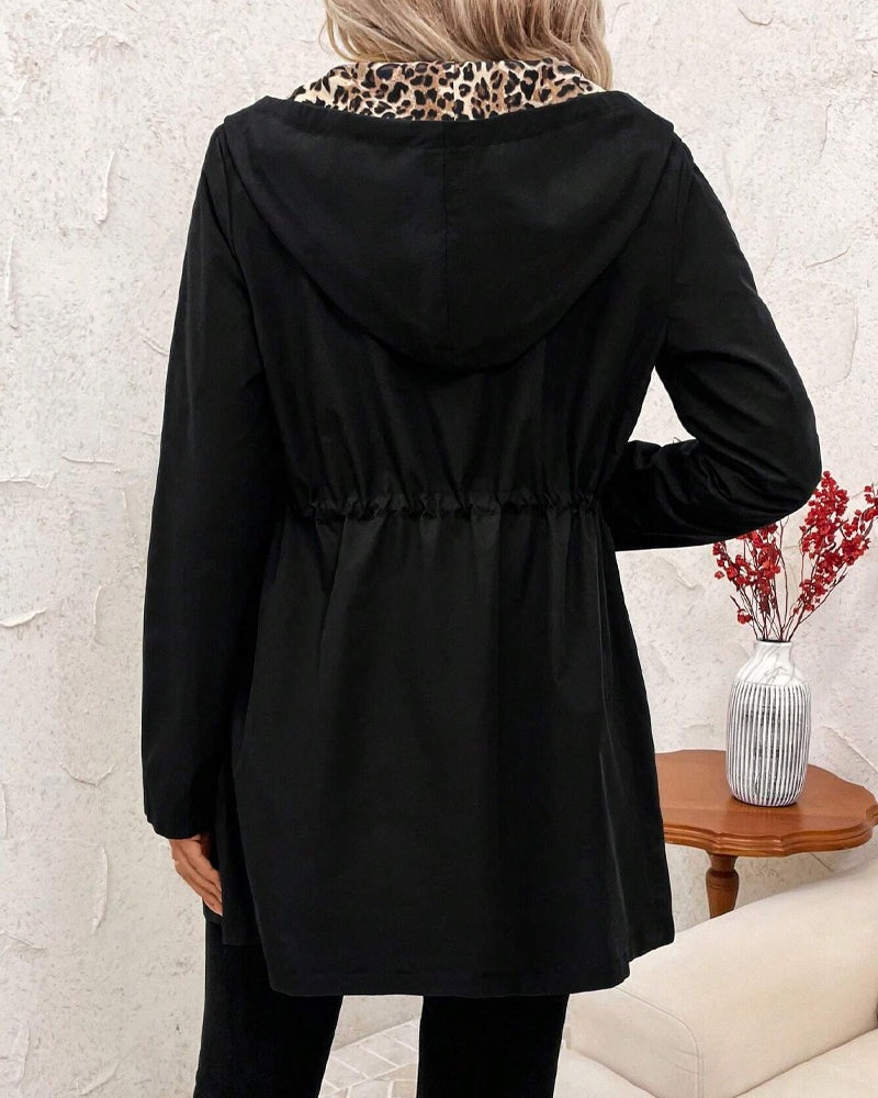 Women's Reversible Hooded Coat - look