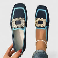 Women's Square Toe Orthopaedic Loafers - hero