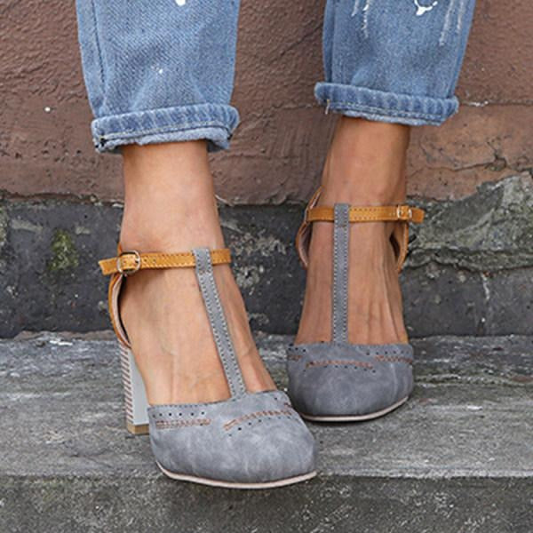 Women's Stylish Heels | Ankle Strap - side